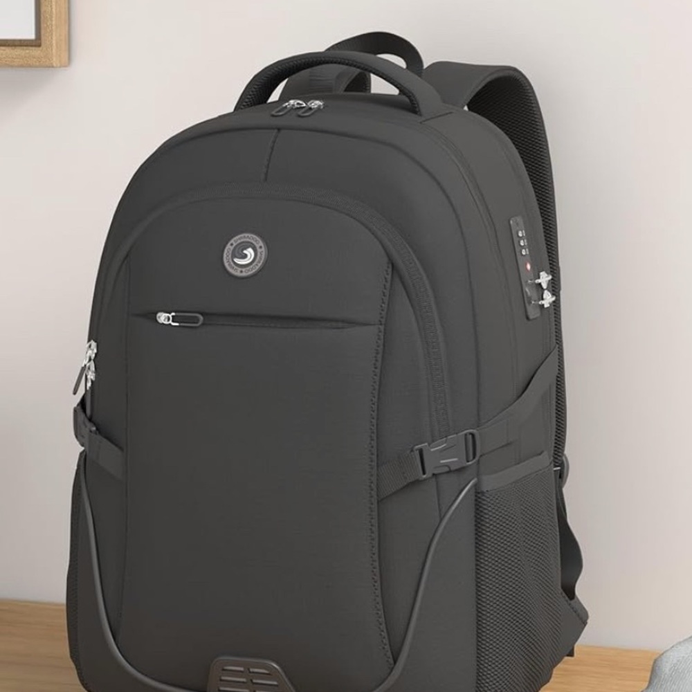 Stylish Black Backpack Euc Has Everything! - image 2